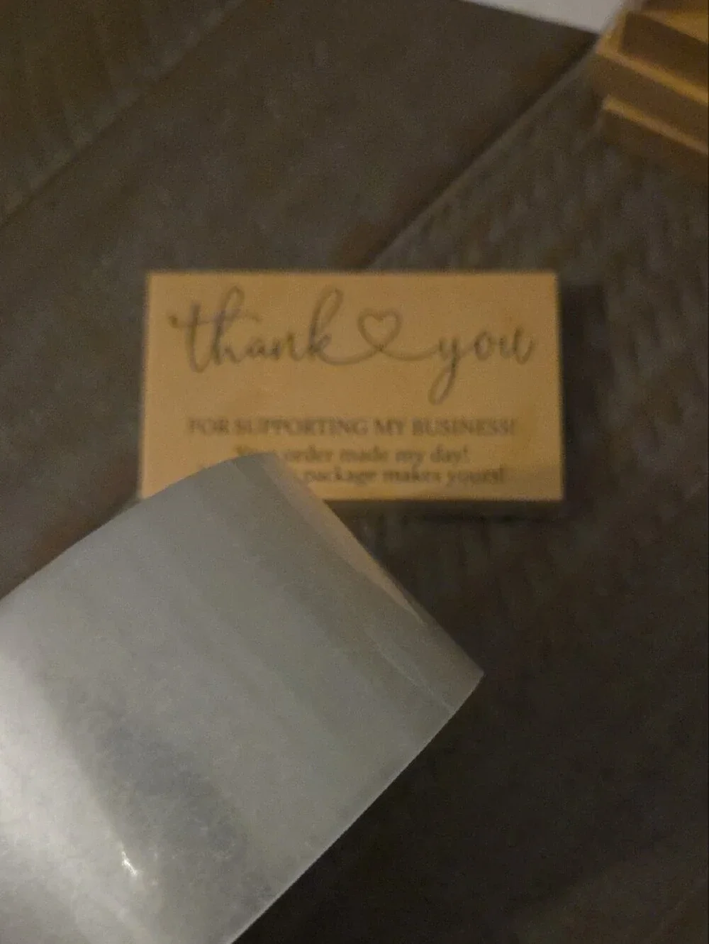 30 Thank You Cards & 1 Packing Tape Sellers Bundle 🎁